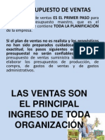 Presupuesto Ventas II