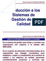 Introduccion A Los Sistemas de Gestion de Calidad