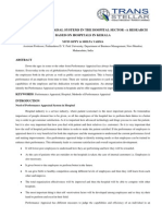 Performance Appraisal Systems in The Hospital Sector - A Research Based On Hospitals in Kerala