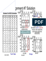 Assignment #7 Solution: X X X 00 01 11 10 1 1 1 X X X 1 X X X 00 01 11 10