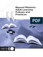 Adult Learning. Policies and Practice