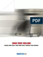 High Feed Milling by SECO