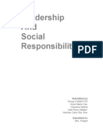 Leadership and Social Responsibility