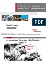 Seguridad Basada en El Comportamiento. Ing. Paul Crowe