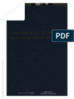 Practical Analytic Geometry With Applications To Aircraft 1