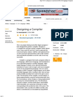 Designing A Compiler - CodeProject