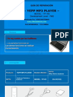 Informe Tecnico Reparando El Yepp Mp3 Player de Samsung