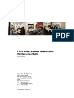 Cisco WebEx Enabled TelePresence Configuration Guide