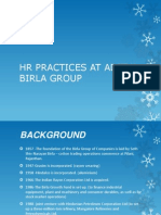 HR Practices at Aditya Birla Group