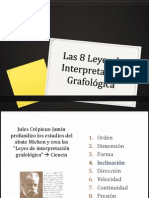 Las 8 Leyes de Interpretación Grafológica