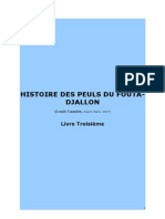 Histoire Des Peuls Du Fouta Djallon