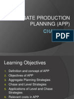 CHAPTER 8 - Aggregate Production Planning