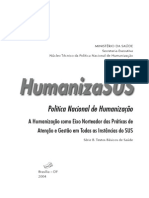 HumanizaSUS-Política Nacional de Humanização