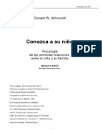 Winnicott Donald W - Conozca A Su Hijo