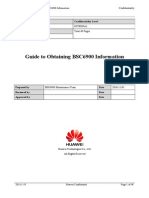 Guide To Obtaining BSC6900 Information