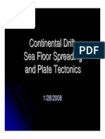 Continental Drift, Sea Floor Spreading and Plate Tectonics PDF