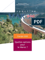 Prospective Maroc 2030 - Energie 2030, Quelles Options Pour Le Maroc