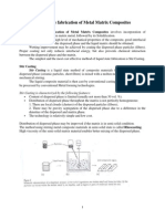 Liquid State Fabrication of Metal Matrix Composites