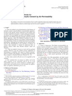 ASTM C204 11 Standard Test Methods For Fineness of Hydraulic Cement by Air Permeability Apparatus