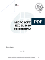 Excel Intermedio