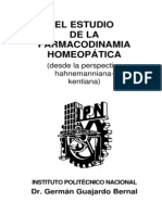 Farmacodinamia Homeopatica Comparada