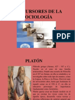 Precursores de La Sociologia