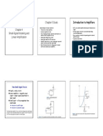 ECE 334 Chapter 5 Biopolar Small Signal Transistors