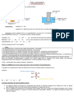 Chimie Oxydoreduction