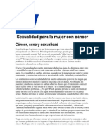 Sexualidad y Mujer Con Cáncer