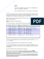 Task 1: Ping PDU Capture Step 1: After Ensuring That The Standard Lab Topology and Configuration Is