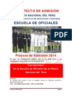 Prospecto de Admision Eo-Pnp 2014