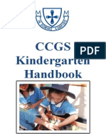 Parent Booklet Version Kindergarten Information Document 2013