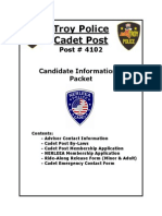 Cadet Informational Packet