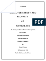 HRM - Employee Safety & Security at Workplace