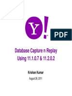 Database Capture Replay