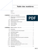 Sommaire Construire en Terre Crue