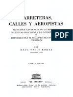 Carreteras, Calles y Aeropistas - V RODAS