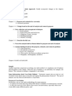 Case Study Method or Secondary Data 