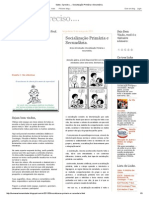 Saber, É Preciso.... - Socialização Primária e Secundária PDF