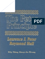 (Laurence J. Peter) The Peter Principle