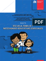 Escuela, Familia Y Necesidades Educativas Especiales