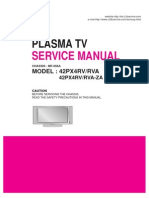 TV Plasma LG 42px4rv Rva 42px4rv Rva Za Chassis MF