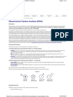 Measurement System Analysis