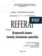 Restaurari Dentare