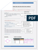 Ripple Carry Adder VHDL Code Using Structural Modelling