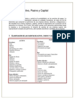 Clasificación y Movimientos de Las Cuentas Contables