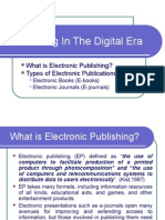 Electronic Publishing