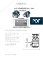 Installation Directions For The Rotary Hook