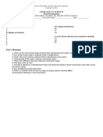 Geological Science Final Examination: 1. Stages of Thunder Storm 10-12 (Plate Boundaries)