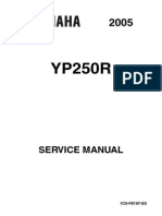 Yamaha X-MAX 250 Service Manual en